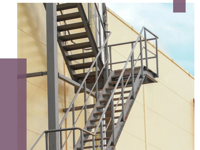 Пожарные лестницы в Верхнем Уфалее от 12281 руб. — монтаж и продажа | ПРОЛЁТ-Врф