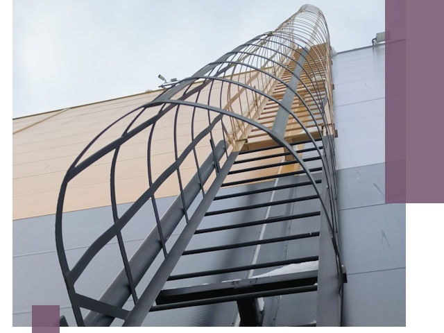 Изготовление и монтаж пожарных лестниц в Верхнем Уфалее профессионально