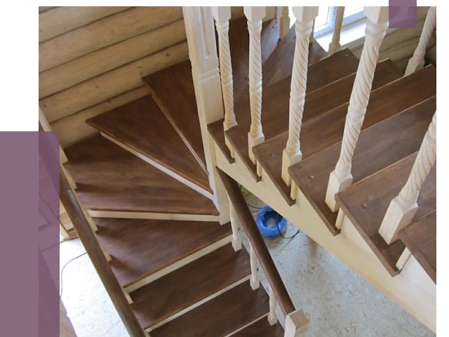 Реставрация деревянных лестниц в Верхнем Уфалее от 4298 руб.