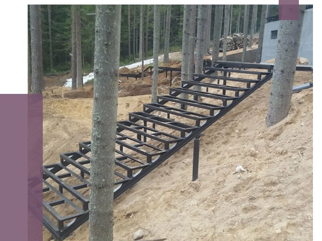 Монтаж металлических лестниц в Верхнем Уфалее от 13560 руб. 