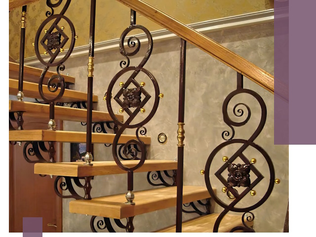 Изготовление кованых лестниц под ключ в Верхнем Уфалее