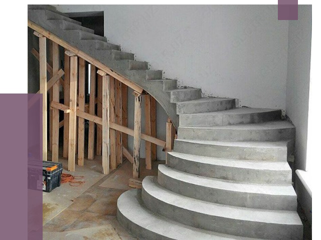 Изготовление бетонных лестниц под ключ в Верхнем Уфалее от 19956 руб. | ПРОЛЁТ-Врф