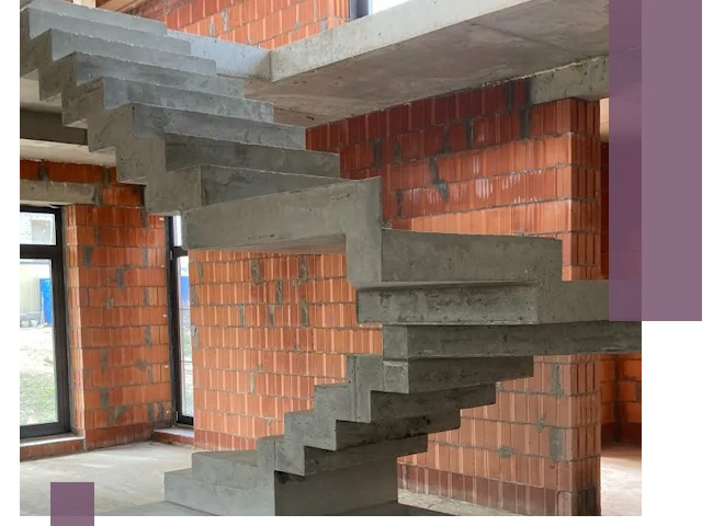 Изготовление бетонных лестниц под ключ в Верхнем Уфалее