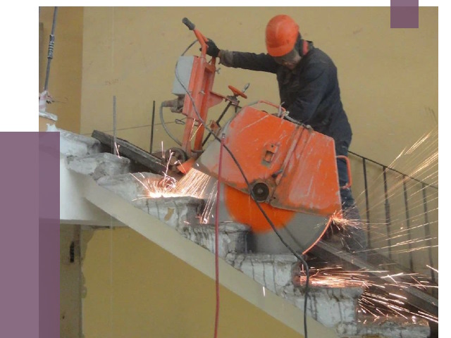 Демонтаж бетонных лестниц в Верхнем Уфалее от 4605 руб. за м2 | ПРОЛЁТ-Врф