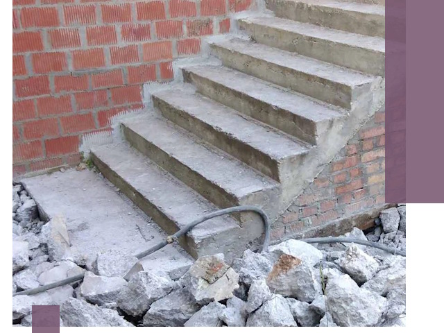 Демонтаж бетонных лестниц в Верхнем Уфалее: быстро и безопасно