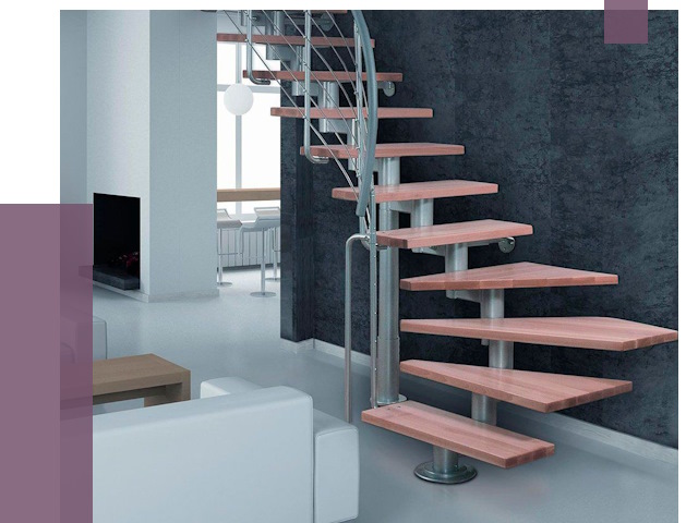 Модульные лестницы в Верхнем Уфалее от 16886 руб. — купить в ПРОЛЁТ-Врф