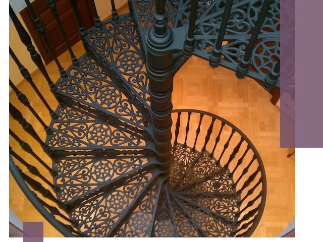 Винтовые лестницы под ключ в Верхнем Уфалее: производство и монтаж