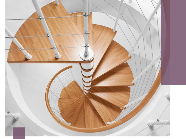 Изготовление винтовых лестниц под ключ в Верхнем Уфалее