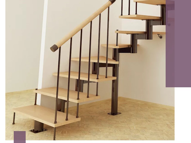 Монтаж лестниц на больцах в Верхнем Уфалее — быстро и надежно