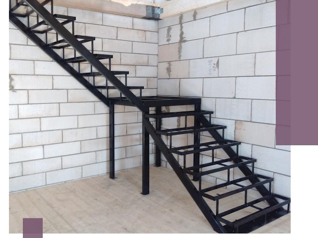 Лестницы на металлокаркасе под ключ в Верхнем Уфалее — изготовление и монтаж