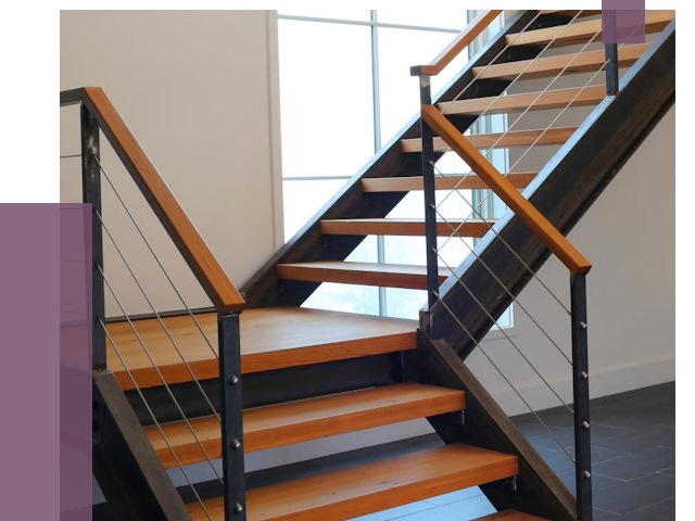 Изготовление лестниц на металлокаркасе в Верхнем Уфалее от 18933 руб. | ПРОЛЁТ-Врф