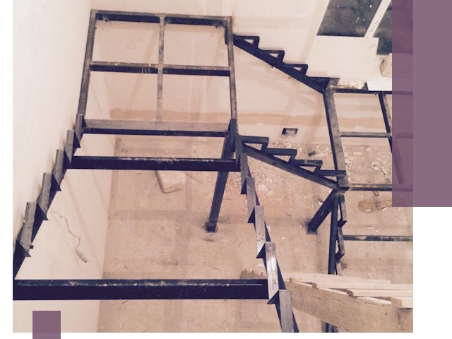 Монтаж лестниц на металлокаркасе в Верхнем Уфалее быстро и качественно