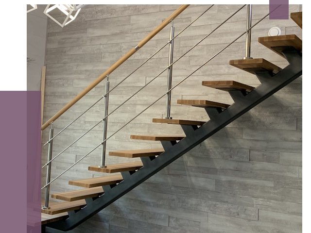 Изготовление лестниц на монокосоуре в Верхнем Уфалее от 76243 руб. 