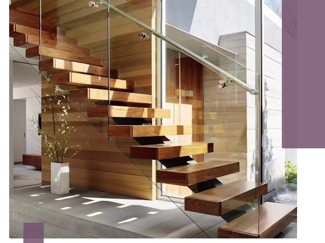 Современные лестницы на заказ в Верхнем Уфалее — изготовление и монтаж