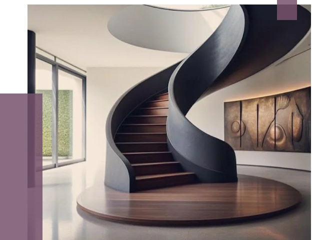 Элитные лестницы под заказ в Верхнем Уфалее от 189329 руб. — ПРОЛЁТ-Врф