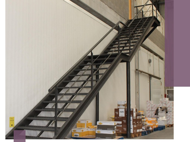 Лестницы для производства в Верхнем Уфалее — изготовление и монтаж