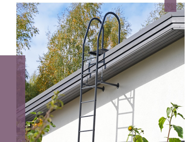 Лестницы на крышу в Верхнем Уфалее от 19138 руб. — монтаж и монтаж ПРОЛЁТ-Врф