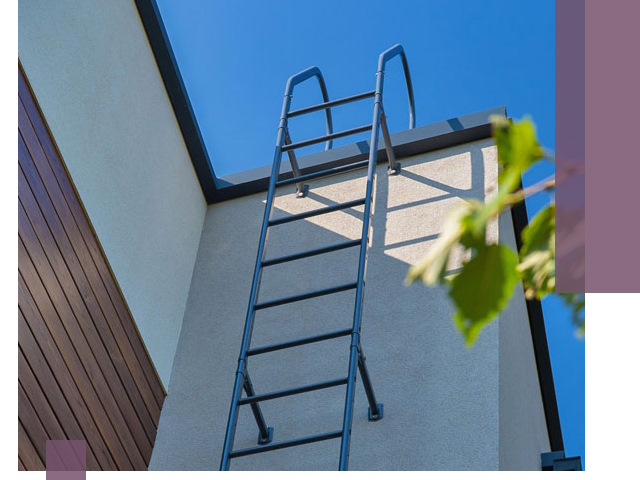 Лестницы на крышу в Верхнем Уфалее — изготовление, монтаж, демонтаж