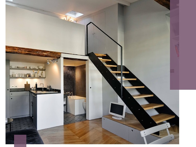 Лестницы на антресоль под ключ в Верхнем Уфалее — изготовление и монтаж