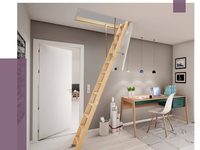 Чердачные лестницы в Верхнем Уфалее — от 14583 руб. | ПРОЛЁТ-Врф