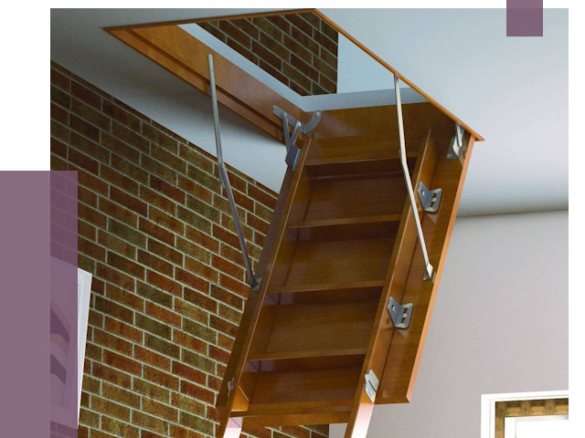 Установка чердачной лестницы в Верхнем Уфалее от 7829 руб. | ПРОЛЁТ-Врф