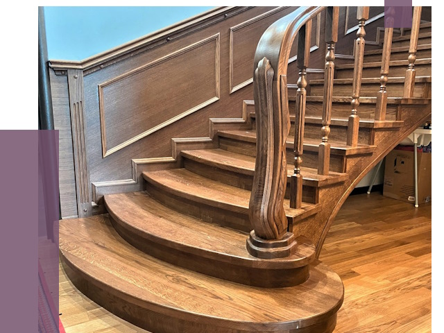 Дубовые лестницы под ключ в Верхнем Уфалее от 176537 руб. — ПРОЛЁТ-Врф