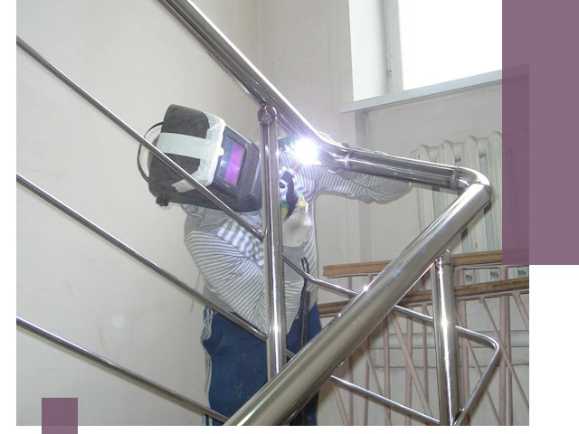 Монтаж перил и ограждений качественно в Верхнем Уфалее