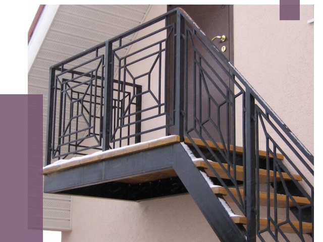 Металлические перила в Верхнем Уфалее от 4298 руб.  | ПРОЛЁТ-Врф