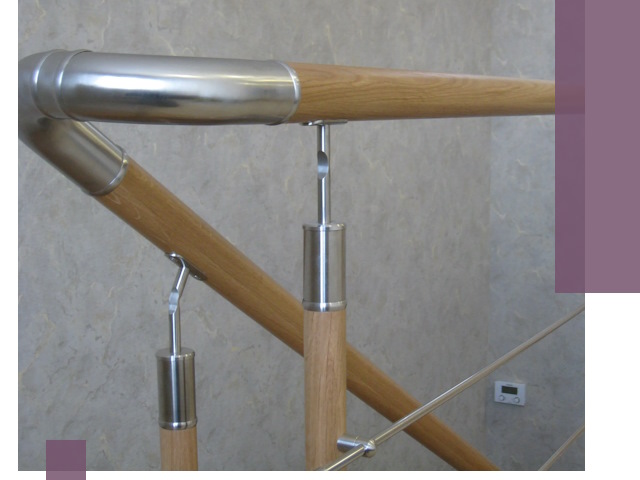 Комбинированные перила на заказ в Верхнем Уфалее — монтаж и производство