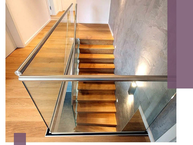 Перила для лестницы в доме — изготовление и монтаж в Верхнем Уфалее