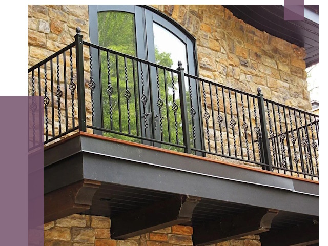 Балконные ограждения в Верхнем Уфалее от 8034 руб. — купить | ПРОЛЁТ-Врф