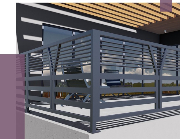 Изготовление балконных ограждений в Верхнем Уфалее от 10746 руб. | ПРОЛЁТ-Врф