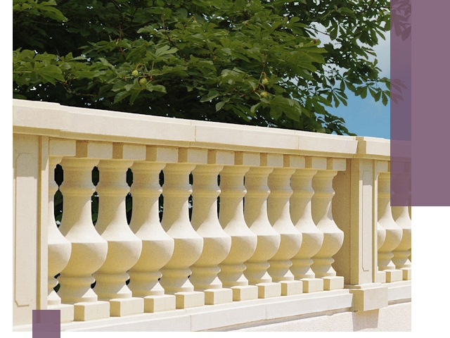 Установка балюстрады в Верхнем Уфалее: изготовление и монтаж под ключ