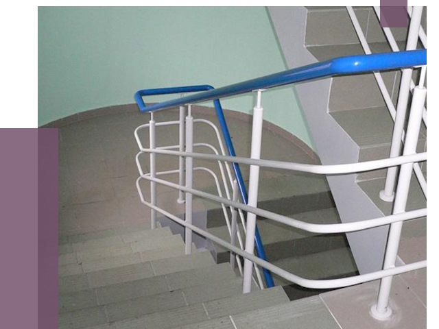 Перила в подъезде в Верхнем Уфалее — установка и замена от 7420 руб. | ПРОЛЁТ-Врф