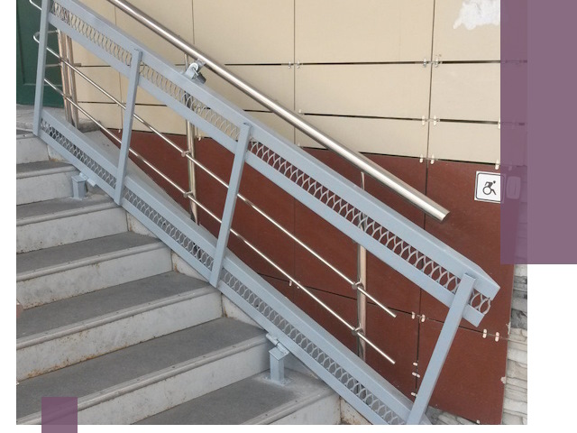 Изготовление откидных пандусов под ключ в Верхнем Уфалее