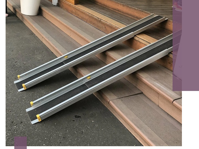 Телескопические пандусы под ключ в Верхнем Уфалее — изготовление и монтаж