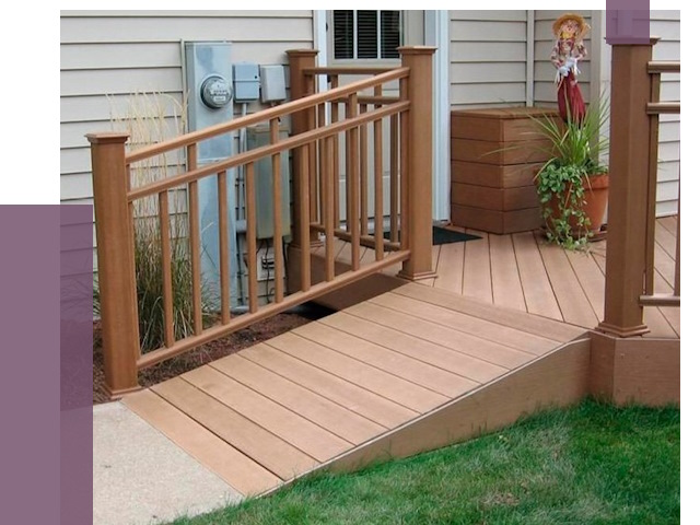 Пандус на крыльцо в Верхнем Уфалее под ключ от 7778 руб.