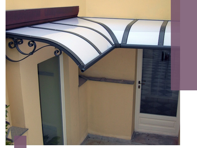 Монтаж козырьков любой сложности в Верхнем Уфалее под ключ