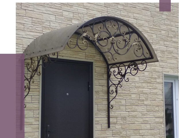 Ремонт козырьков в Верхнем Уфалее от 7420 руб. | ПРОЛЁТ-Врф