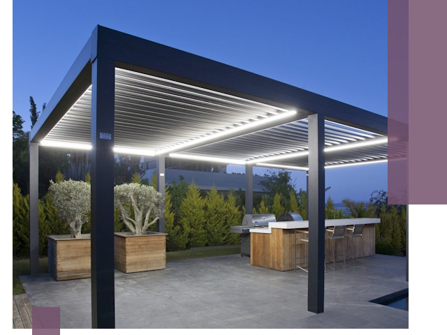 Навесы отдельно стоящие под ключ в Верхнем Уфалее из металла и поликарбоната