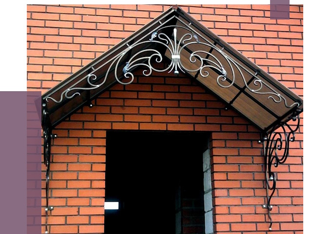 Металлические козырьки в Верхнем Уфалее от 10695 руб. 