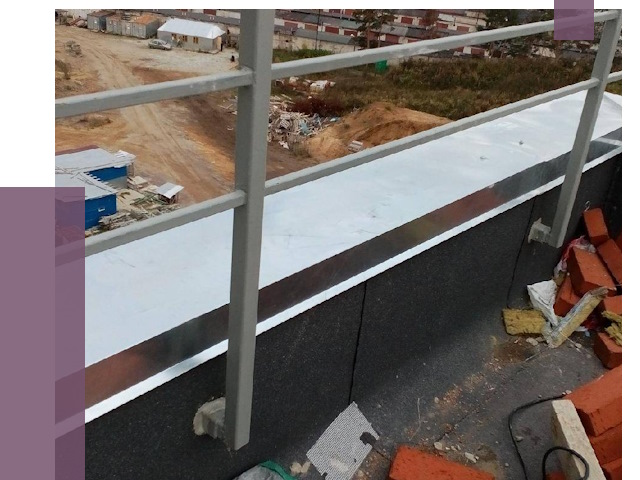 Монтаж парапетов в Верхнем Уфалее от 4298 руб.  | ПРОЛЁТ-Врф