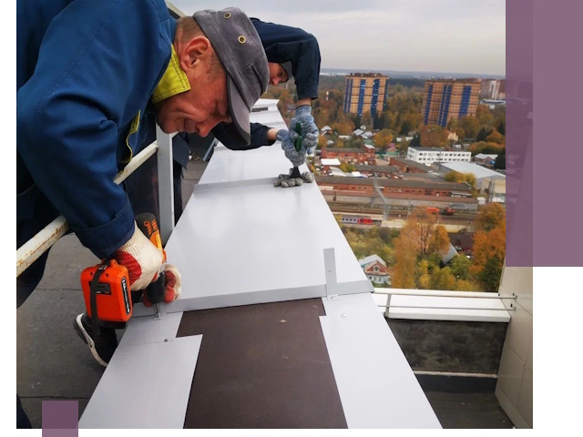 Монтаж парапетов в Верхнем Уфалее — установка прочных металлических ограждений