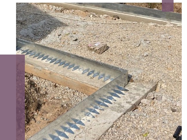 Нержавеющие бордюры в Верхнем Уфалее от 4810 руб. под ключ | ПРОЛЁТ-Врф