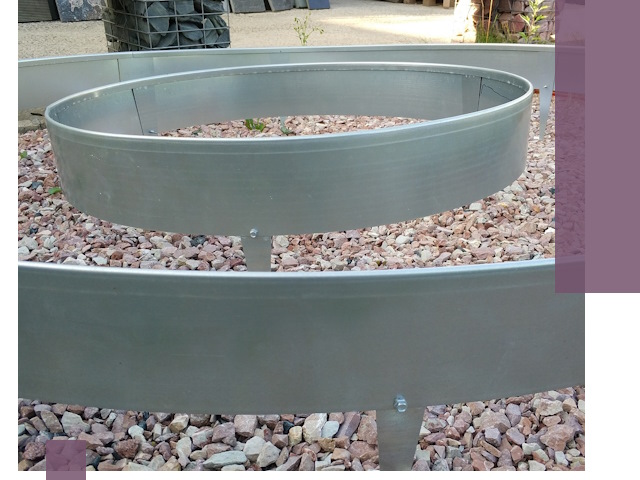 Нержавеющие бордюры под ключ в Верхнем Уфалее — изготовление и монтаж