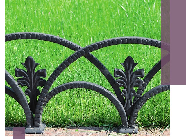 Декоративные металлические бордюры под ключ в Верхнем Уфалее