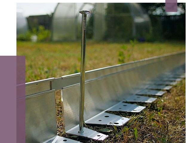 Металлические бордюры для газона в Верхнем Уфалее от 4298 руб. | ПРОЛЁТ-Врф