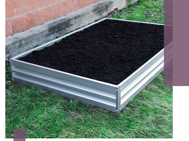 Металлические бордюры для грядок в Верхнем Уфалее: прочность и аккуратность