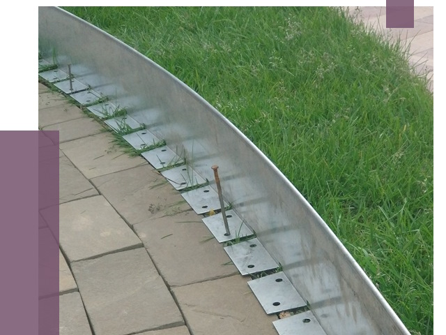 Металлические бордюры для тротуаров в Верхнем Уфалее от 8699 руб.