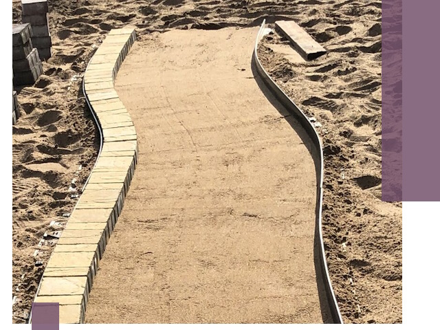 Металлические бордюры для тротуаров в Верхнем Уфалее — прочные и долговечные